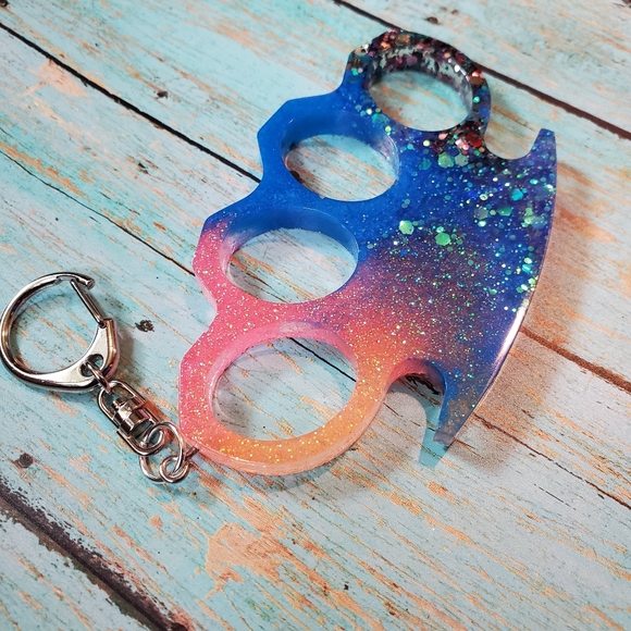 Hand Crafted Accessories 22colorful Self Defense Keychain Poshmark